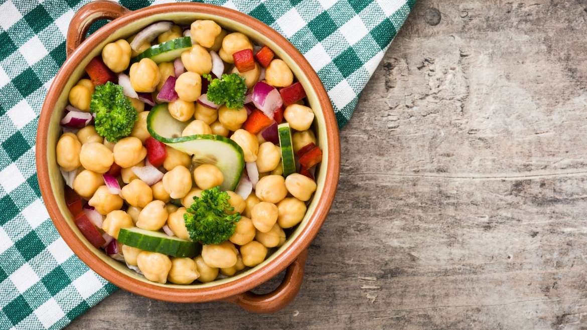 Vegan Broccoli Chickpea Salad